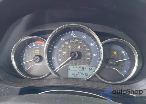 2016 Toyota Corolla Le из США, поврежденный, VIN 2T1BURHE6GC612110